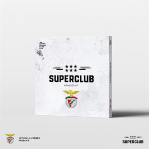 Kit de treinador do Superclub Benfica, jogo de tabuleiro inglês D