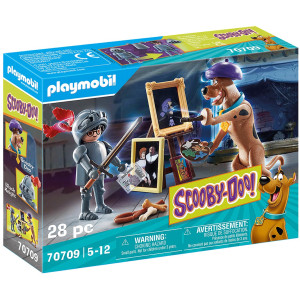 Playmobil scooby - doo! aventura con black knight D