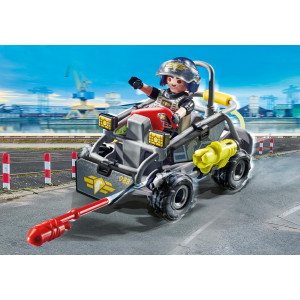 Quad multi-terreno das forças especiais da Playmobil D