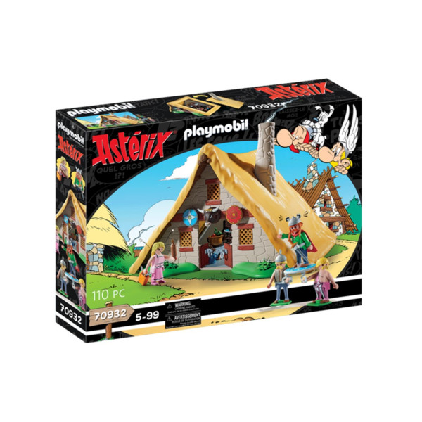 Playmobil asterix : cabaña de abraracurcix D