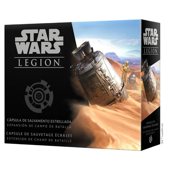 Juego de mesa star wars legion : capsula de salvamento estrellada pegi 14 D