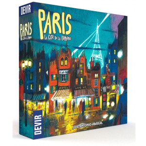 Jogo de tabuleiro devir paris: la citè de la lumière (ed. em espanhol) pegi 8 D