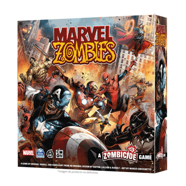 Juego de mesa marvel zombies edad recomendada 14 años D