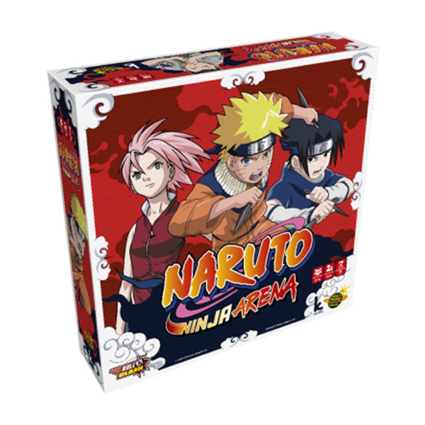 Juego de mesa naruto ninja arena edad recomendada 10 años (ingles) D