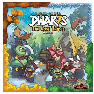 Juego de mesa dwar7s tribus perdidas expansion edad recomendada 13 años idioma ingles D