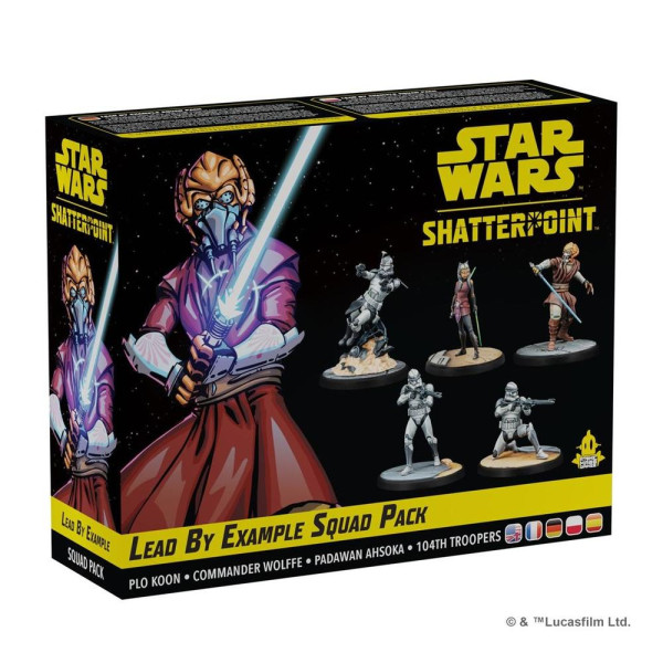 Juego de mesa star wars shatterpoint lead by example squad pack D