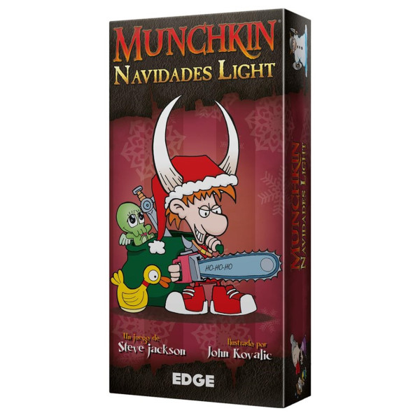 Juego de mesa munchkin navidades light pegi 10 D