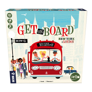 Juego de mesa devir get on board new york & london D