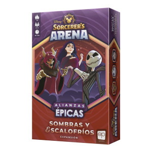 Juego de mesa disney sorcerer arena sombras y escalofrios expansion edad recomendada 13 años D