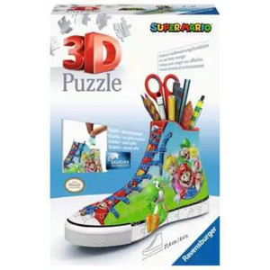 Puzzle 3d ravensburger sneaker -  super mario D