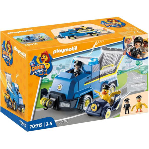 Playmobil duck on call vehiculo de emergencia de la policia D