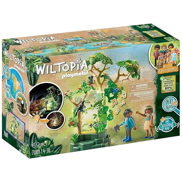 Playmobil wiltopia selva tropical con louz nocturna D