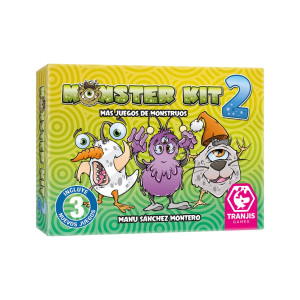 Juego de mesa monster kit 2 edad recomendada 3 años D