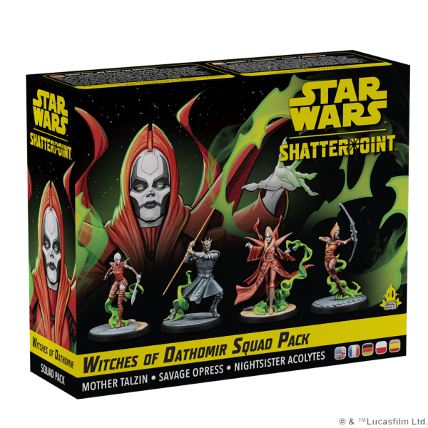 Juego de mesa star wars shatter point witches of dathomir squad pack D