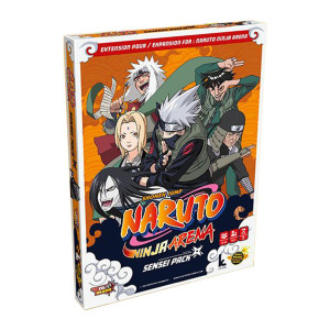 Juego de mesa naruto ninja arena sensei pack edad recomendada 10 años (ingles) D