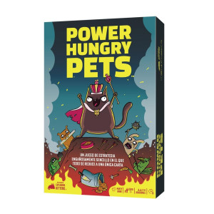 Juego de mesa power hungry pets edad recomendada 7 años D