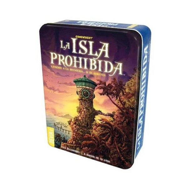 Jogo de tabuleiro Devir a ilha proibida pegi 10 D