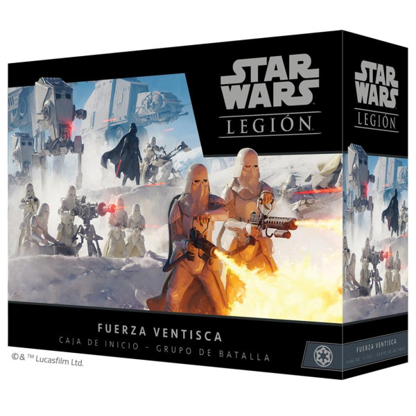 Juego de mesa star wars legion: fuerza ventisca pegi 14 D