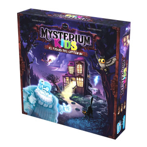 Jogo de tabuleiro Mysterium Kids: Tesouro 6 do Capitão Bu Pegi D