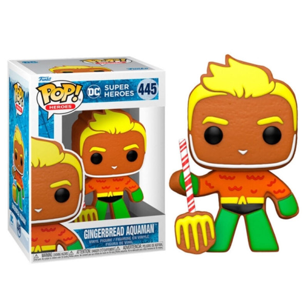 Funko pop dc comics super heroes gingerbread aquaman 64321 D