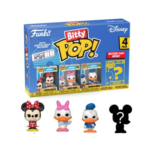 Bitty pop funko disney minnie 4pk D