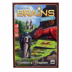 Juego de mesa brains castillos y dragones pegi 8 D