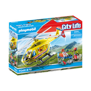 Playmobil helicoptero de rescate D