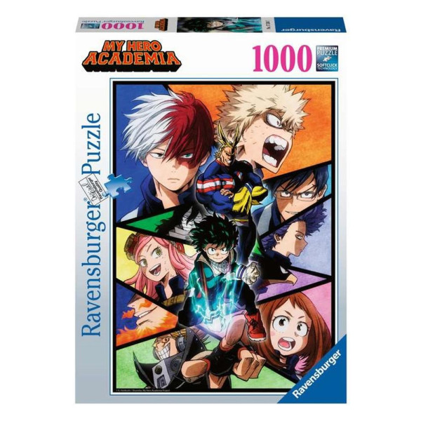 Ravensburger meu herói academia quebra-cabeça 1000 peças D