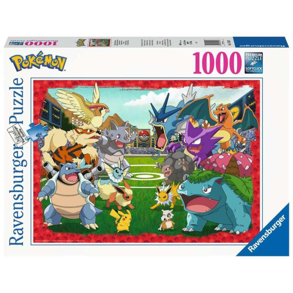 Puzzle ravensburger pokemon 1000 piezas D