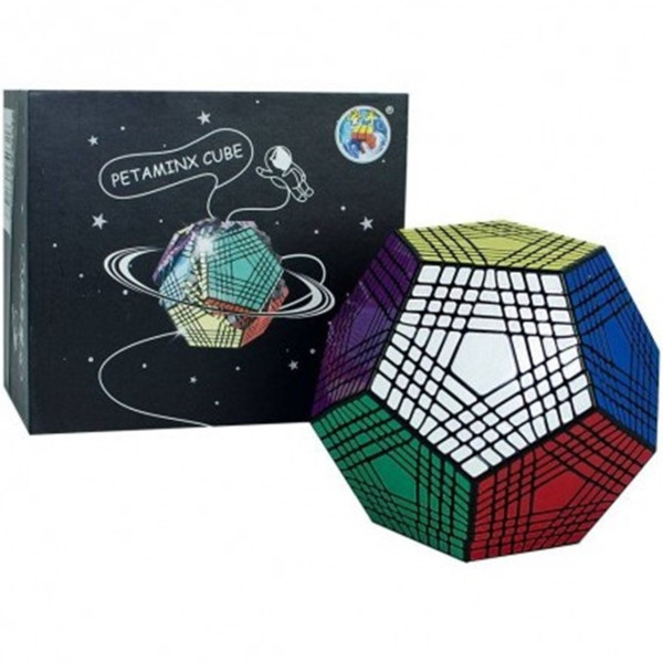 Cubo de Rubik Shengshou Petaminx Dodecaedro 9x9 Preto D