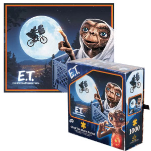 Puzzle the noble collection e.t. el extraterrestre sobre la luna 1000 piezas D