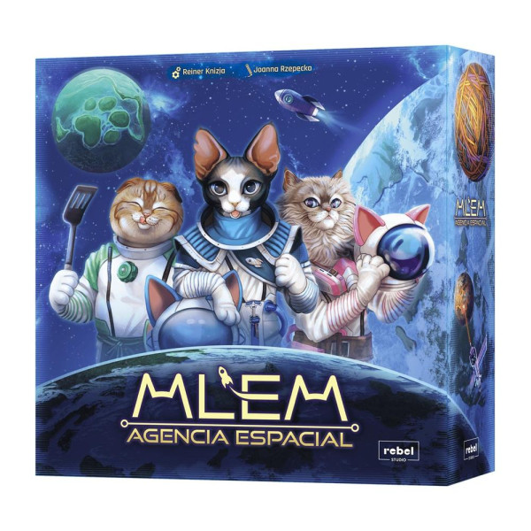 Juego de mesa mlem agencia espacial edad recomendada 8 años D