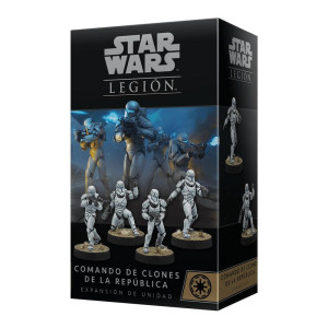 Juego de mesa star wars legion comando de clones de la republica edad recomendada 14 años D