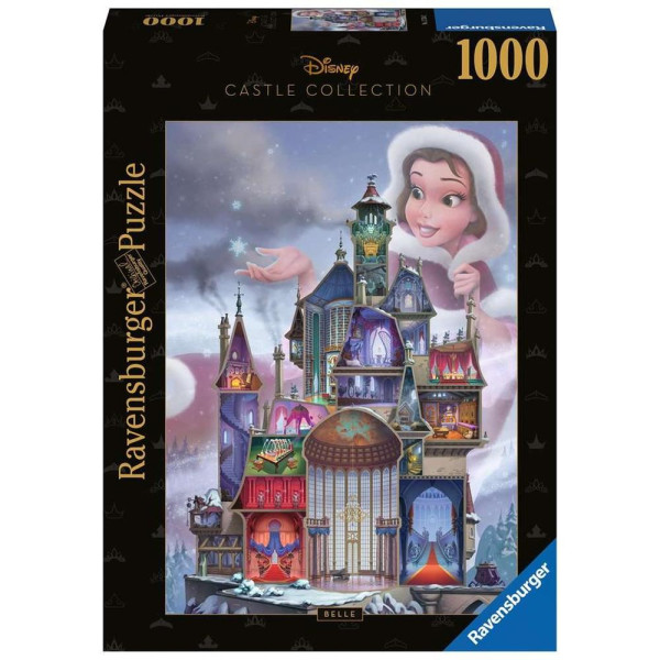 Puzzle ravensburger disney castles -  bella 1000 piezas D