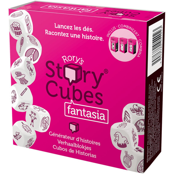 Asmodee story cubes fantasia pegi 8 jogo de tabuleiro D