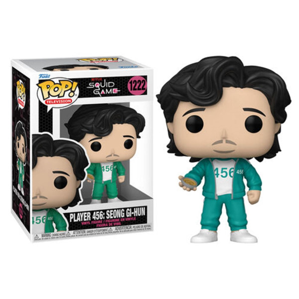 Funko pop series tv el juego del calamar jugador 456: seong gi - hun D