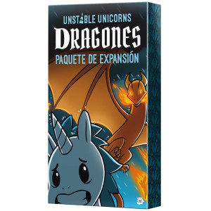 Juego de mesa unstable unicorns dragones expansion pegi 8 D