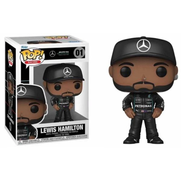 Fórmula de esportes pop Funko 1 mercedes lewis hamilton 62220 D