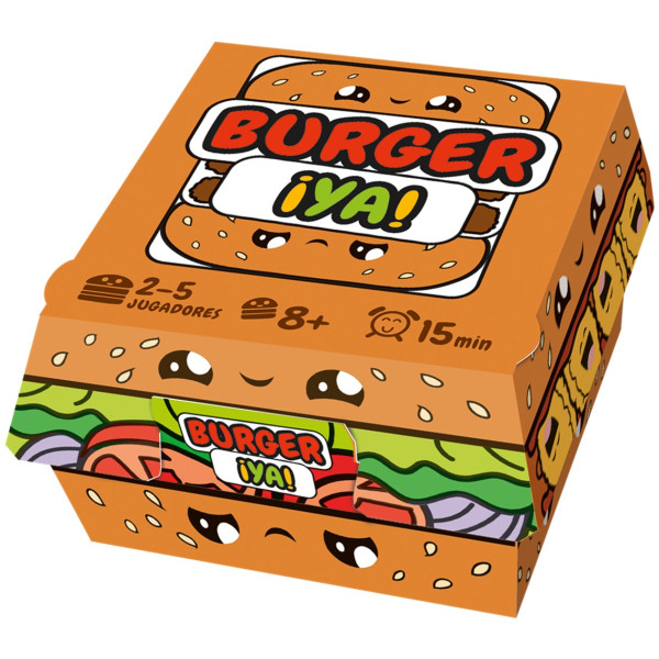 Juego de mesa burger ¡ya! pegi 8 D