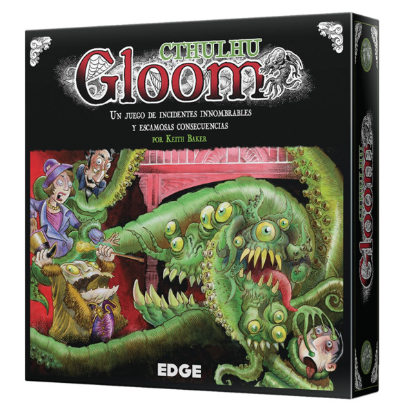 Juego de mesa cthulhu gloom pegi 14 D