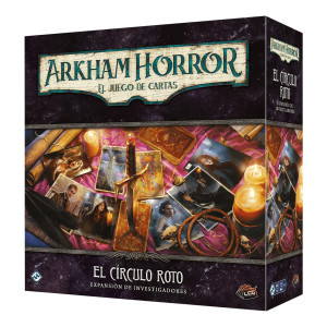 Jogo de mesa arkham horror lcg o círculo quebrado expansão pesquisadores recomendado idade 14 anos D