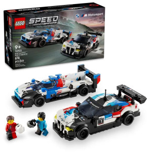 Lego coche de carreras bmw m4 gt3 y bmw m hybrid v8 D