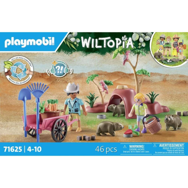 Playmobil wiltopia -  refugio del tejon australiano D