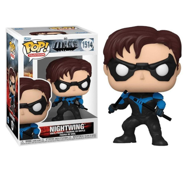 Funko pop dc comics série tv titans s1 nightwing 75877 D