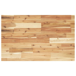 Tablero escritorio madera maciza acacia sin tratar 80x50x4 cm D