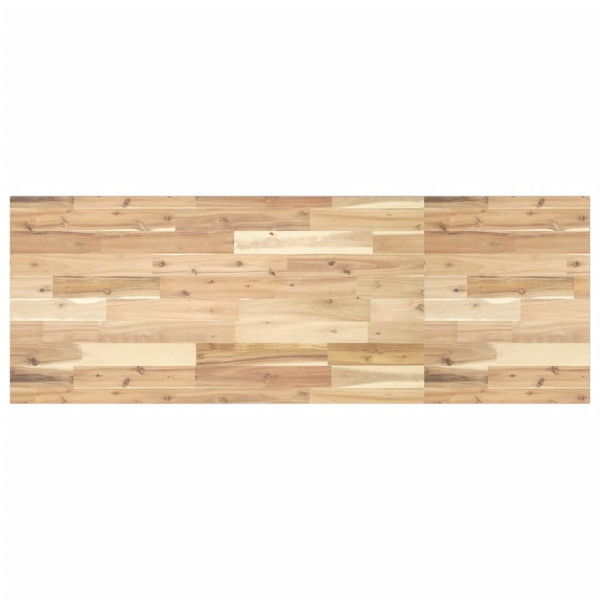 Tablero escritorio madera maciza acacia sin tratar 160x50x2 cm D