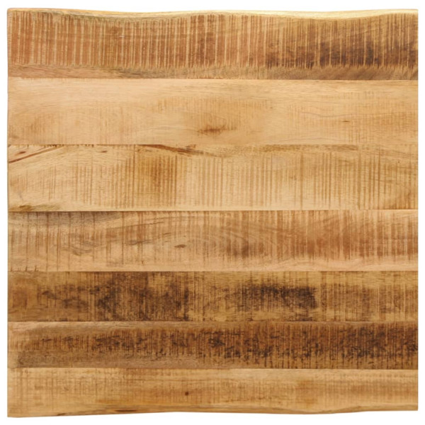 Quadro de mesa borda natural punho de madeira duro 40x40x2.5 cm D