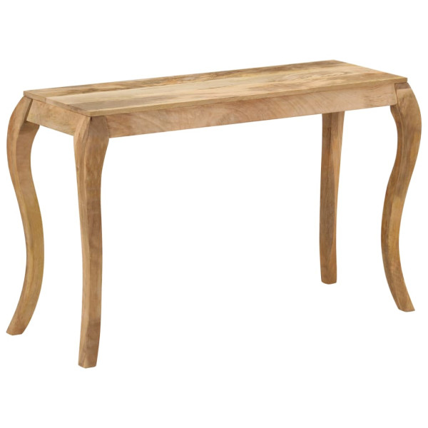 Mesa consola de madera maciza de mango 118x38x76 cm D