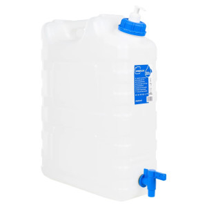 Garrafa de agua con grifo y dispensador de jabón plástico 22 l D