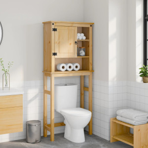 Mueble de baño para lavadora Corona madera maciza de pino D